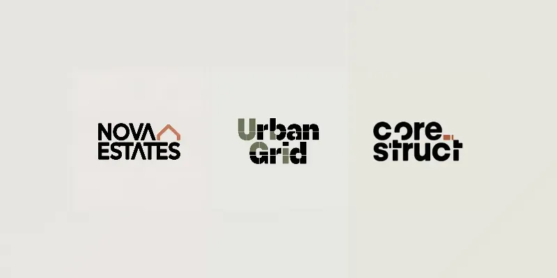 Premium Minimalist Realty Logos generated by undefined