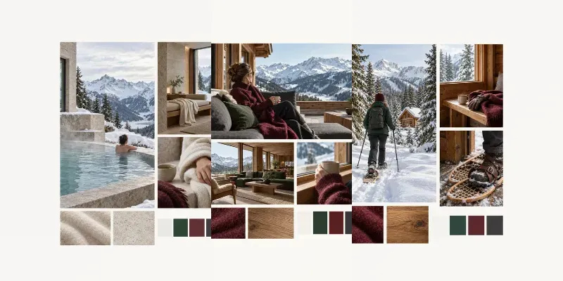 Alpine Leisure Editorial Moodboards