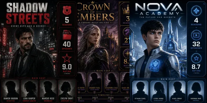 Infographic Show Poster Generator generated by undefined