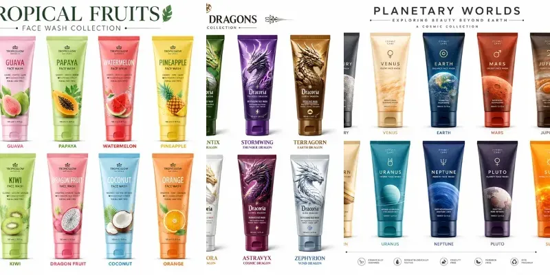 Collectible Product Tube Catalog Posters generated by undefined