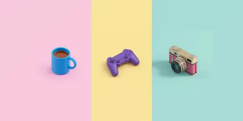 3D Minimalist Isometric Icons generated by leonardo