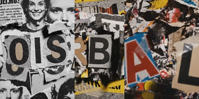 Collage Text Animators