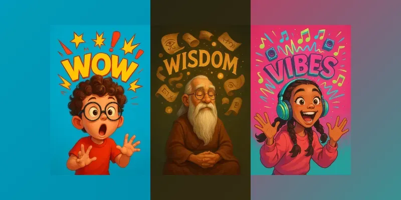 Dynamic 3D Emotional Character Typographs generated by undefined