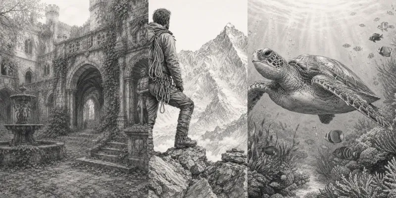Graphite Sketch Studios generated by undefined