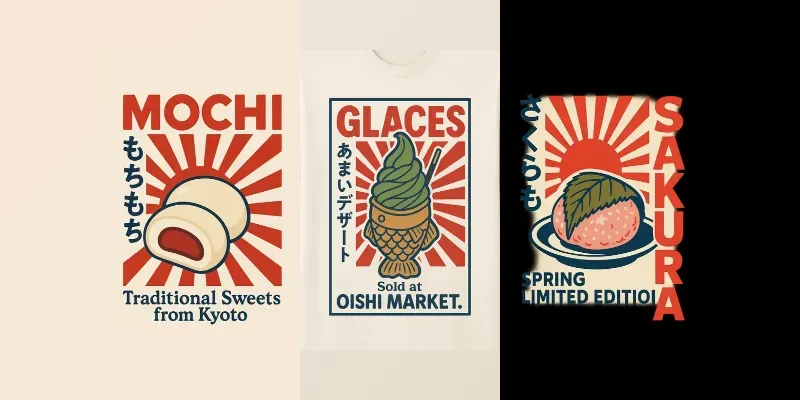 Retro Japanese Tshirt Designs Vintage generated by undefined