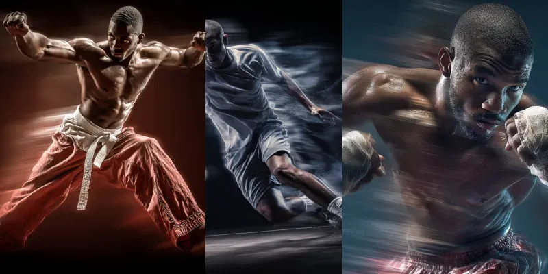 Sports Action Visuals generated by undefined