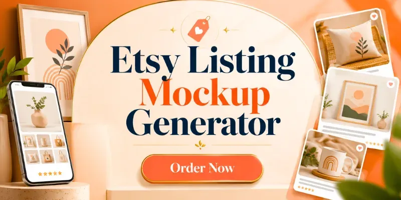Etsy Listing Mockup Generator