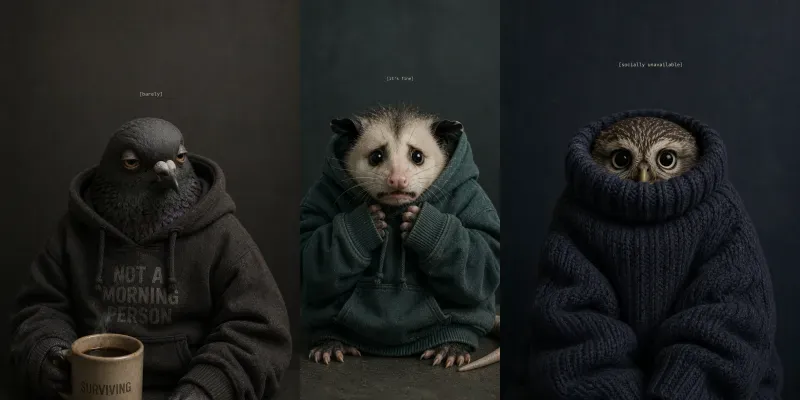 Memecore Animal Posters generated by undefined