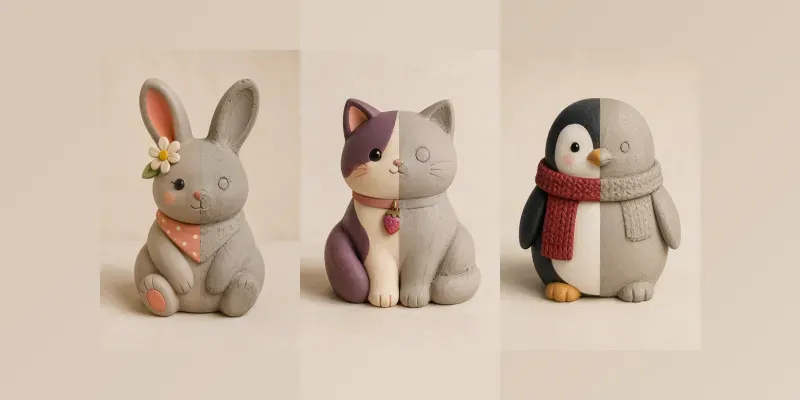 Finish The Handmade Figurines generated by undefined