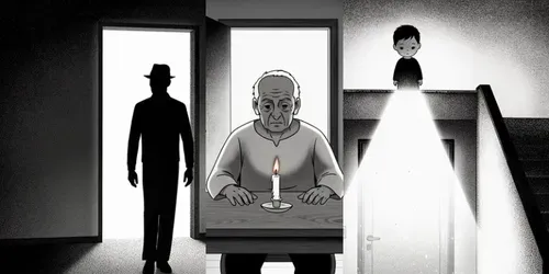 Stippling Bw Cinematic Interior Videos generated by grok-video