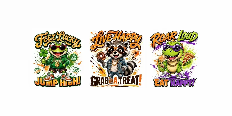 Cute Mascot Tshirts generated by undefined
