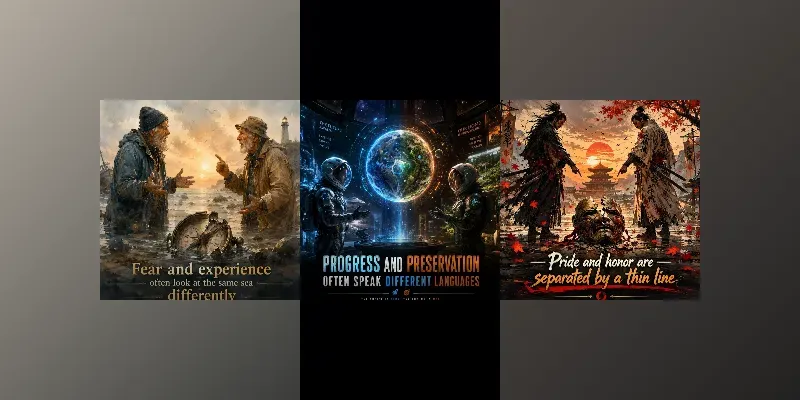 Dual Perspective Art generated by undefined