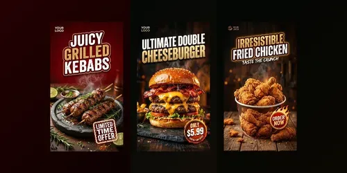 Restaurant Food Advertising Generator generated by gemini-image