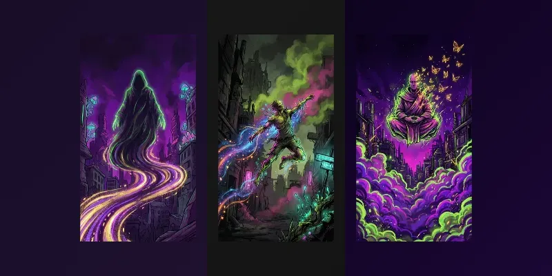 Neon Delirium Codices generated by undefined