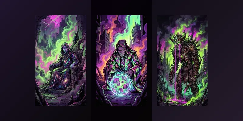 Neon Delirium Codices generated by undefined