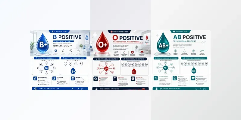 Blood Type Infographics generated by undefined