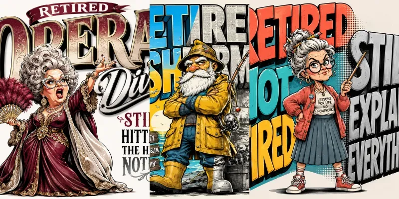 Splittone Cartoon Typographies generated by undefined