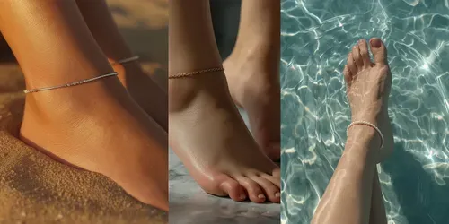 Professional Foot Jewelry Photography generated by leonardo
