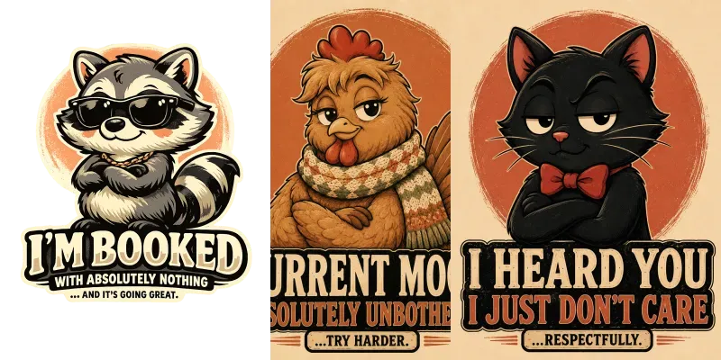 Vintage Cartoon Quote Generator generated by undefined