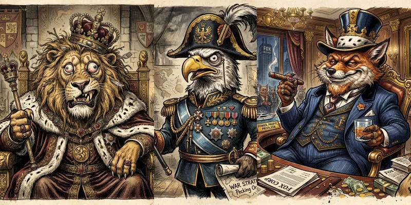 Royal Animal Caricature Creators generated by undefined