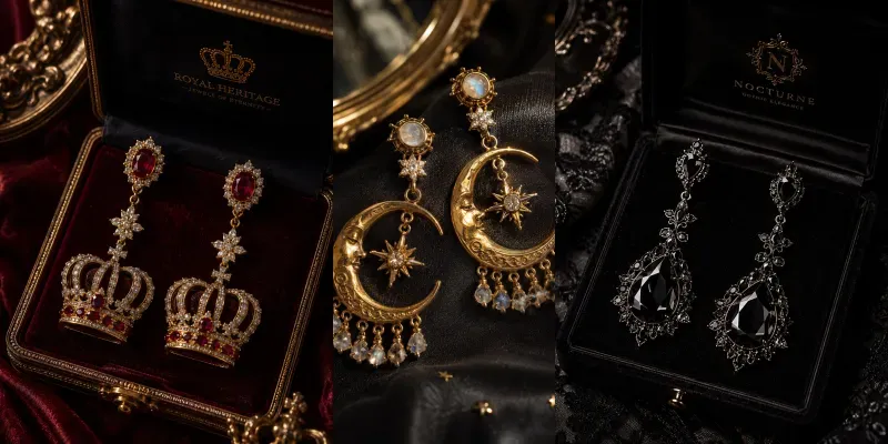 Dramatic Statement Earrings generated by undefined