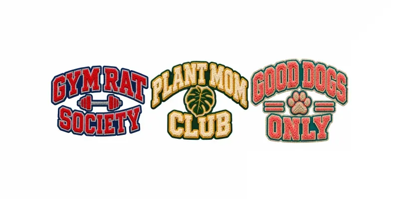 Varsity Chenille Patch Pod Designs