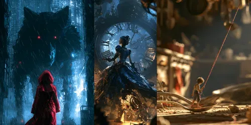 Reimagined Fairy Tales Art Generator generated by midjourney