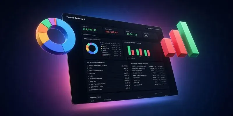 Personal Finance Dashboard Builder