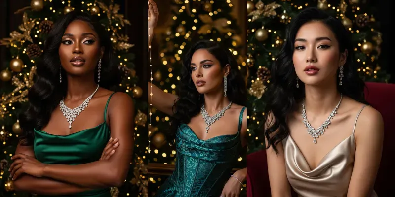 Holiday Cinematic Portrait Templates generated by undefined
