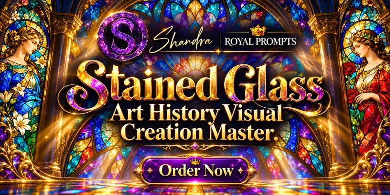 Stained Glass Art History Visual Creator