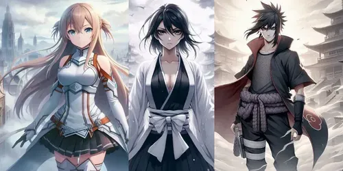 Anime Images Manga Style Anime Characters generated by dalle
