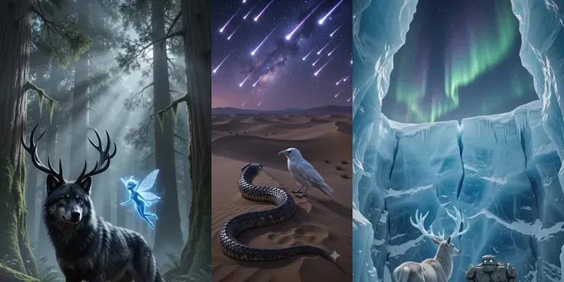 Veo 3 Fantasy Adventure Stories generated by undefined