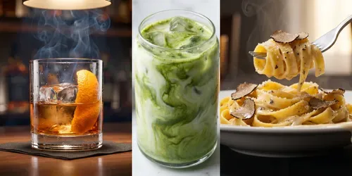 Cinematic Food Beverage Commercials generated by gemini-image