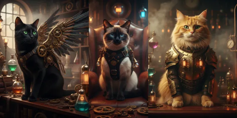 The Steampunk Feline Chronicles generated by undefined