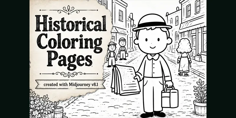 Historical Coloring Pages generated by undefined