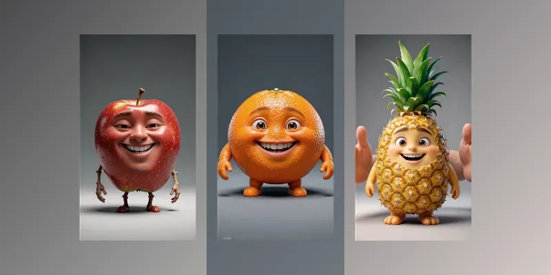 Squishy Fruit Stress Test Animations generated by undefined
