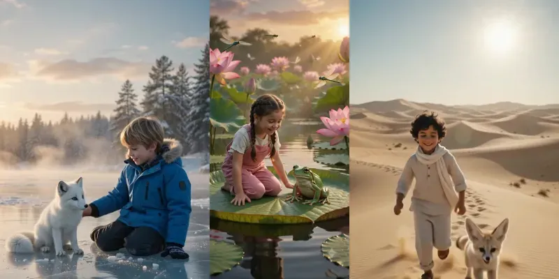Children Cute Animal Adventure Stories generated by undefined