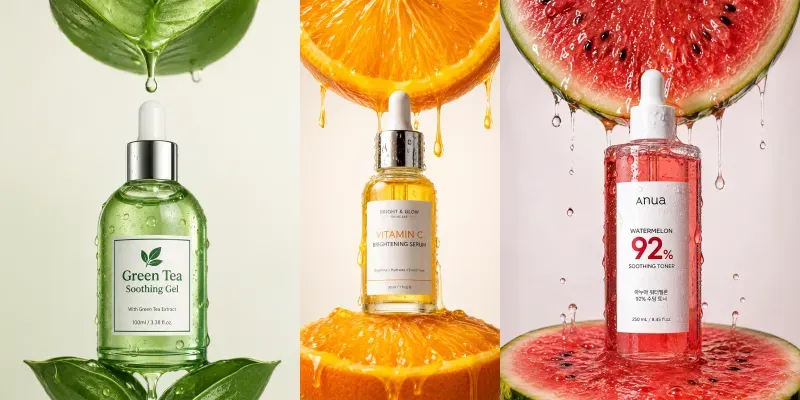 Fresh Fruit Cosmetics Photography generated by undefined