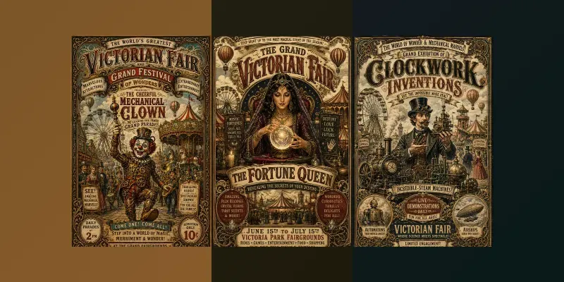 Vintage Festival Poster Collections generated by undefined