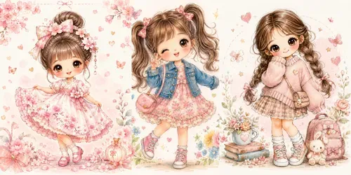 Adorable Fashion Doll Art generated by chatgpt-image