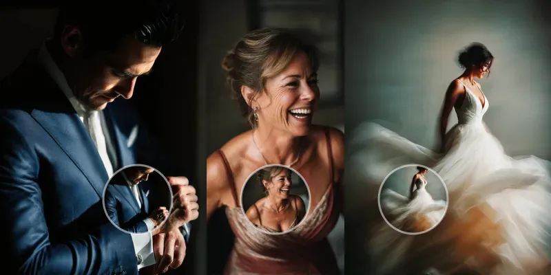 Cinematic Wedding Whirls generated by undefined