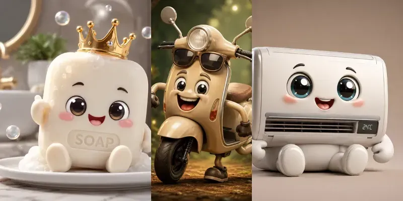 3D Object Character Mascot Generator generated by undefined