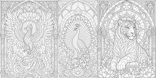 Luxury Colouring Books generated by chatgpt-image