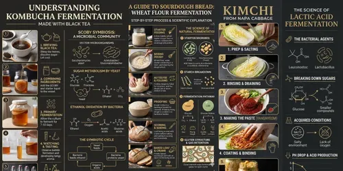 Professional Food Science Infographics generated by gemini-image