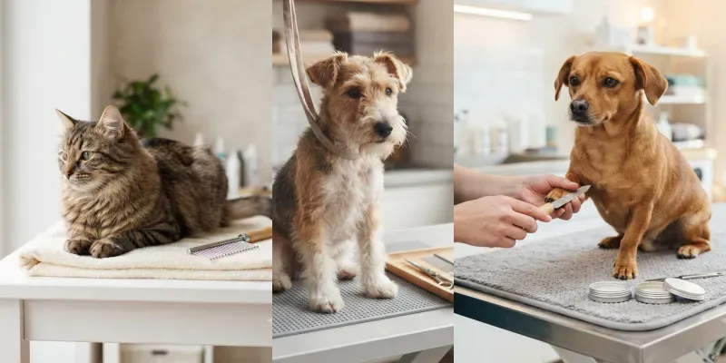 Pet Grooming Care Scene Builders generated by undefined