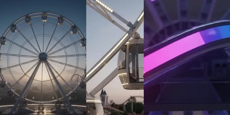 Spinning Gateway Of Colour