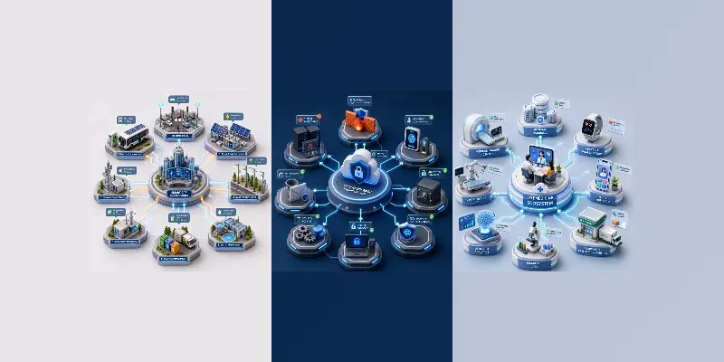 3D Isometric Tech Infographics generated by undefined