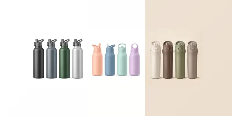 Scandinavian Reusable Water Bottles generated by undefined