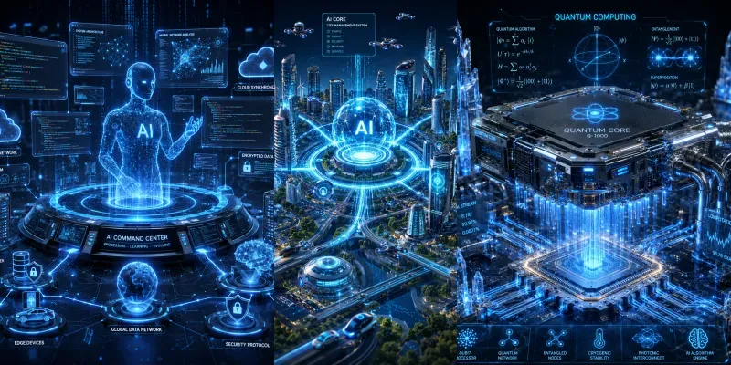 Futuristic Technology Networks generated by undefined