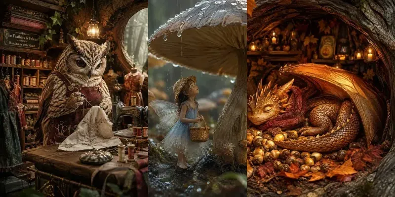 Mystical Woodland Storybooks generated by undefined
